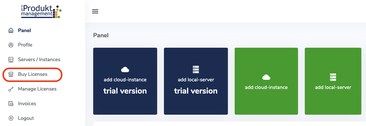 buy licenses for product management software