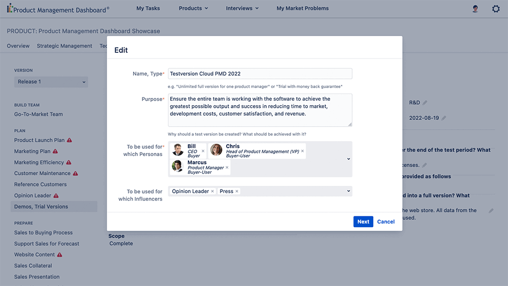 Produktmanagement Software JIRA