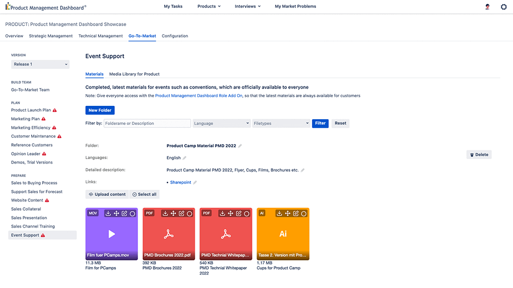 Produktmanagement Software JIRA