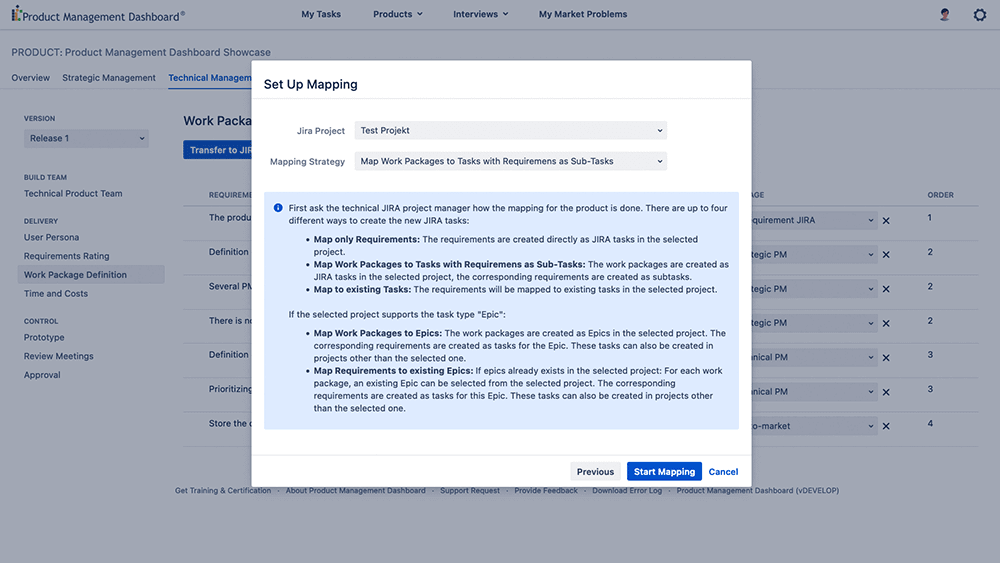 Product Management Software JIRA